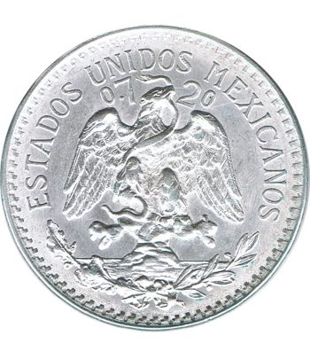 Moneda de México 50 Centavos 1939. Plata  - 2