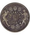 Moneda 2000 Ekuele Guinea 1998. FIFA Argentina 78. Plata - 1 Moneda 2000 Ekuele Guinea 1998. FIFA Argentina 78. Plata - 1