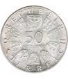 Moneda 50 schillings Austria 1969 Maximilian I. Plata - 2 Moneda 50 schillings Austria 1969 Maximilian I. Plata - 2