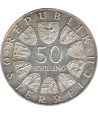 Moneda 50 schillings Austria 1965 Universidad Viena. Plata - 2 Moneda 50 schillings Austria 1965 Universidad Viena. Plata - 2