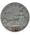 Moneda de España Gobierno Provisional 50 Céntimos 1870*70.  - 1
