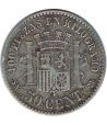Moneda de España Gobierno Provisional 50 Céntimos 1870*70.  - 2