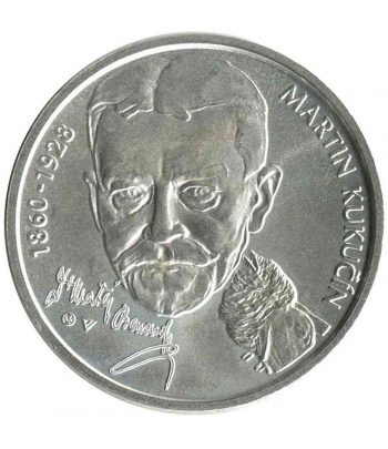 moneda Eslovaquia 10 Euros 2010 Martin Kukucin  - 5