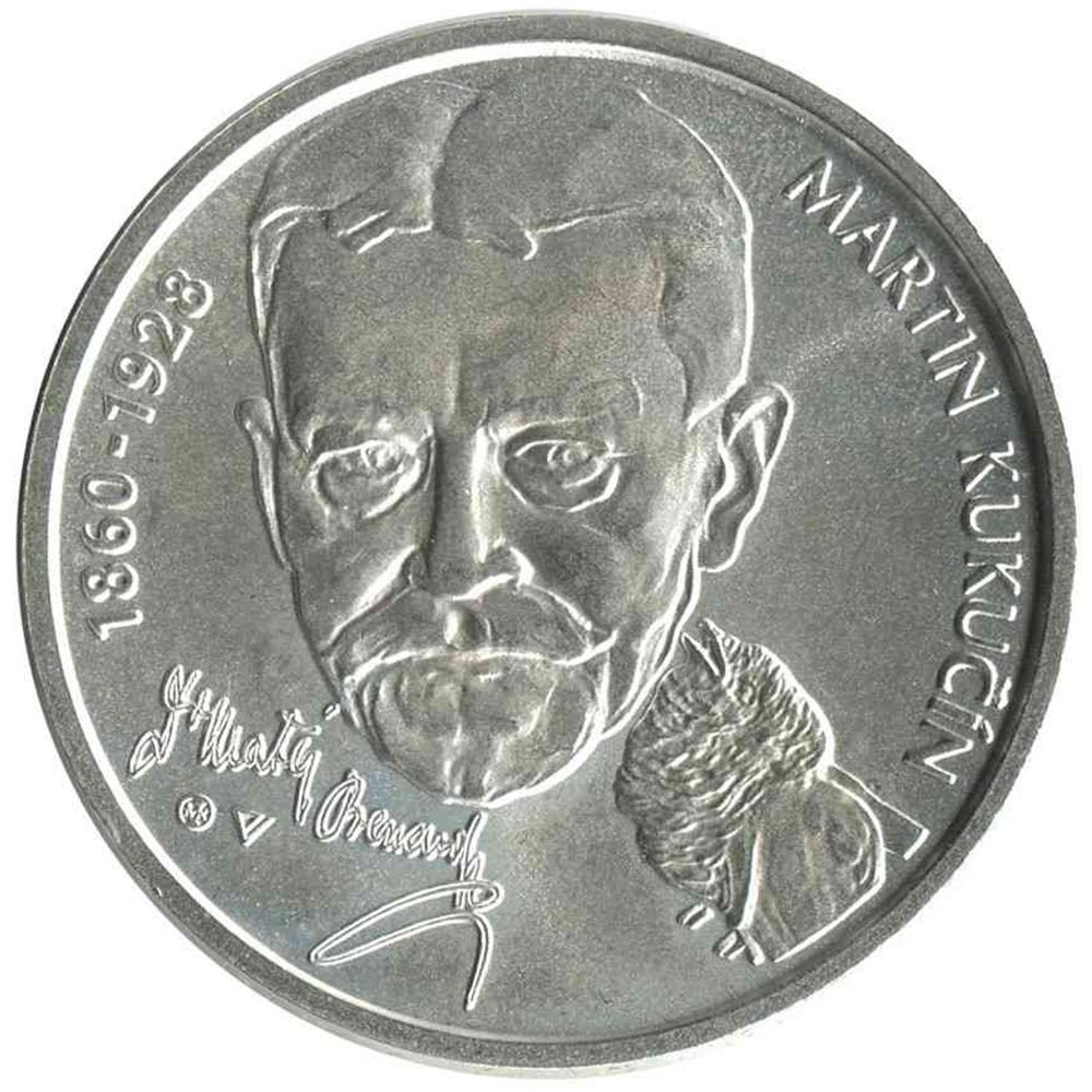moneda Eslovaquia 10 Euros 2010 Martin Kukucin  - 5