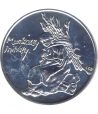Moneda 200 Florines Hungría 1976 Mihaly Munkacsy. Plata  - 1