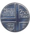 Moneda 200 Florines Hungría 1976 Mihaly Munkacsy. Plata  - 2
