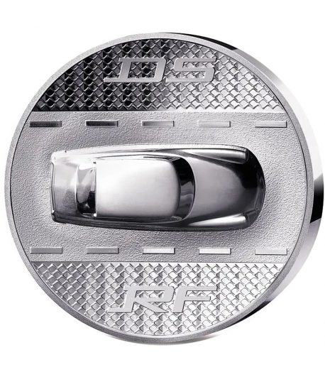 Moneda de plata Francia 20€ 2025 70 años Citroën DS.  - 1