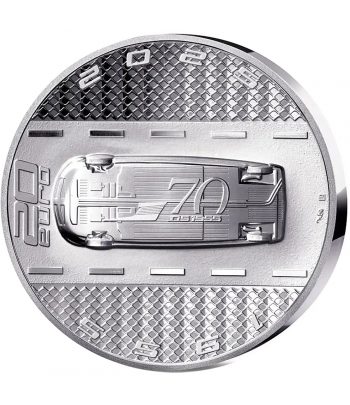 Moneda de plata Francia 20€ 2025 70 años Citroën DS.  - 2