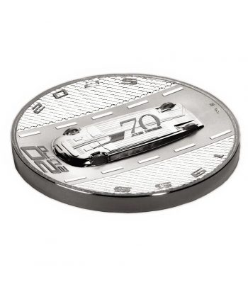 Moneda de plata Francia 20€ 2025 70 años Citroën DS.  - 4