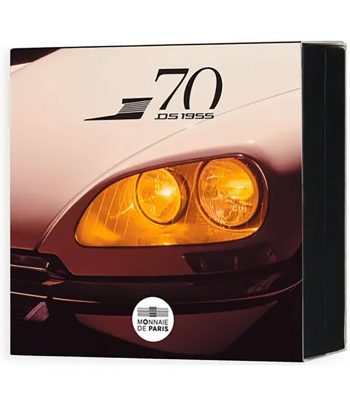 Moneda de plata Francia 20€ 2025 70 años Citroën DS.  - 5
