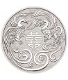 Moneda de plata 1$ Australia Doble Fenix 2025  - 1
