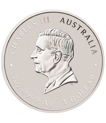 Moneda de plata 1$ Australia Doble Fenix 2025  - 2