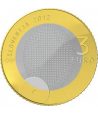 moneda Eslovenia 3 Euros 2012 Bimetálica - 1 moneda Eslovenia 3 Euros 2012 Bimetálica - 1