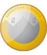 moneda Eslovenia 3 Euros 2011 Bimetálica  - 2