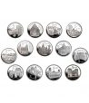 Capitales de provincia 52 monedas 5€ plata. Colección completa - 2 Capitales de provincia 52 monedas 5€ plata. Colección completa - 2