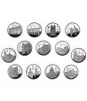 Capitales de provincia 52 monedas 5€ plata. Colección completa - 5 Capitales de provincia 52 monedas 5€ plata. Colección completa - 5