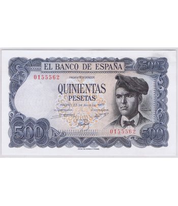 Billete de España 500 Pesetas 23 julio 1971 SC-. Sin Serie 0155562  - 1