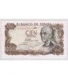 Billete de España 100 Pesetas 17 noviembre 1970 EBC-. Reverso verde  - 1
