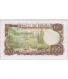 Billete de España 100 Pesetas 17 noviembre 1970 EBC-. Reverso verde  - 2