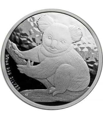 Moneda media onza de plata 1/2$ Australia koala 2009  - 1