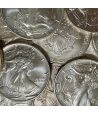Lote 18 Monedas de plata USA 1 Dollar Liberty 1992. Inversión  - 1