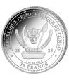 Onza Republica Dem. Congo 2025 20 Fr. León. Plata Color. - 2 Onza Republica Dem. Congo 2025 20 Fr. León. Plata Color. - 2