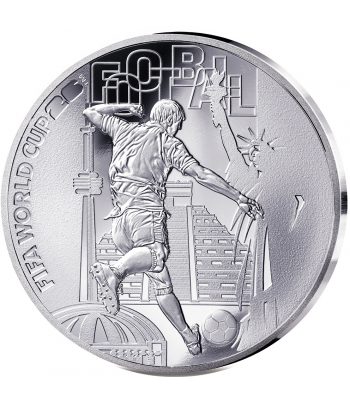 Moneda 10 euros de plata Francia 2025 FIFA 2026. Futbol  - 1