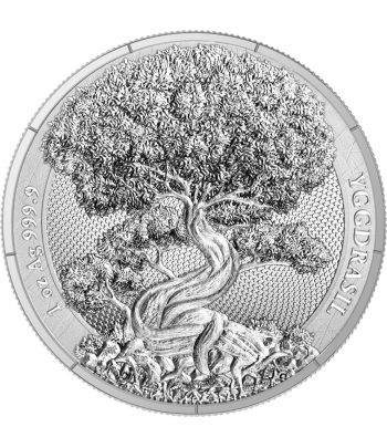 Moneda de plata Alemania 5 Mark 2025 Árbol de la Vida  - 1