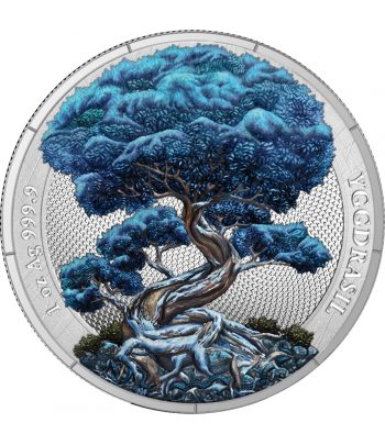 Moneda de plata Alemania 5 Mark 2025 Árbol Vida Invierno  - 1