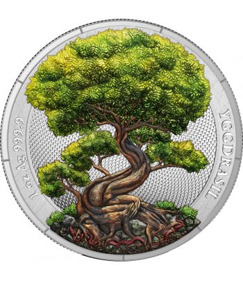 Moneda de plata Alemania 5 Mark 2025 Árbol Vida Verano  - 1