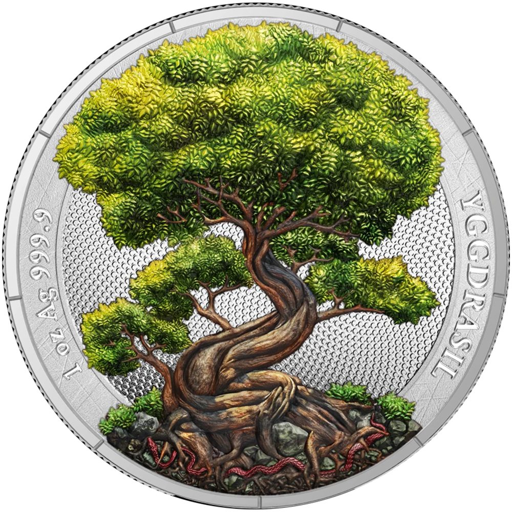 Moneda de plata Alemania 5 Mark 2025 Árbol Vida Verano  - 1