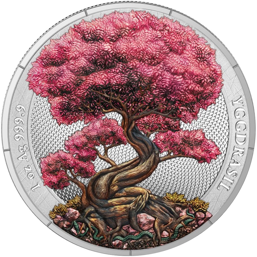 Moneda de plata Alemania 5 Mark 2025 Árbol Vida Primavera  - 1