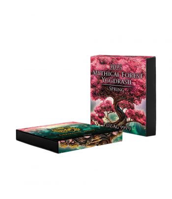 Moneda de plata Alemania 5 Mark 2025 Árbol Vida Primavera  - 3