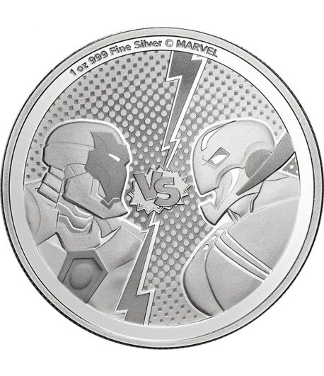 Moneda de plata 2$ Niue Iron Man vs. Ultron 2025. - 1 Moneda de plata 2$ Niue Iron Man vs. Ultron 2025. - 1