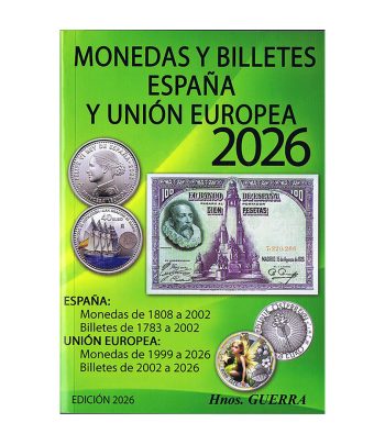 Catálogo de Monedas y billetes Hermanos Guerra 2026.  - 1