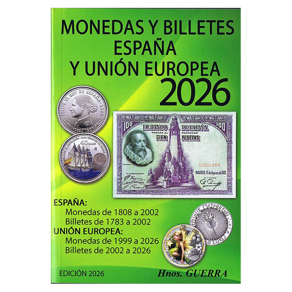 Catálogo de Monedas y billetes Hermanos Guerra 2026.  - 1