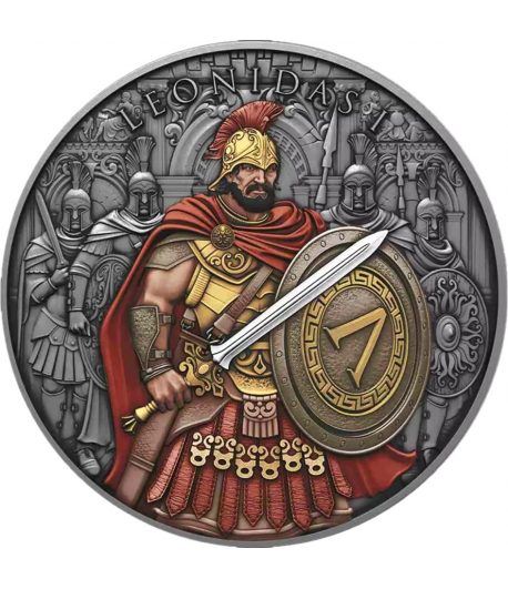 Moneda onza de plata Estados Unidos Leonidas. Color - 1 Moneda onza de plata Estados Unidos Leonidas. Color - 1