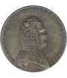 Moneda de Rusia 1 Rublo Alejandro I 1806. Prueba. Plata  - 1