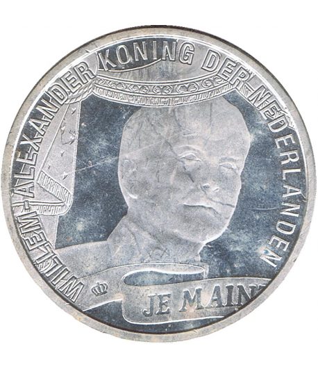 Moneda Holanda 10 Euros 2013 Coronación Rey Guillermo Alejandro.  - 1