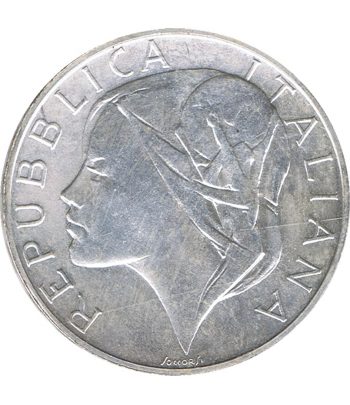 Moneda Italia 500 Liras 1989 Copa Mundial Futbol 1990. Plata  - 2