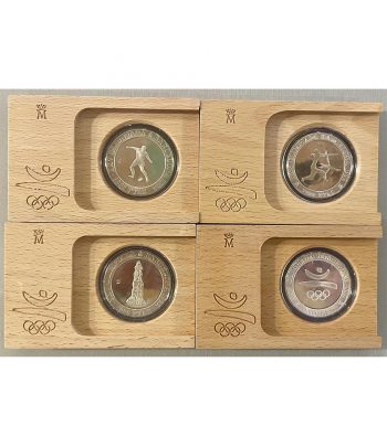 Monedas de plata 2000 pesetas Barcelona 92. 1ª Serie 1990. Proof  - 1