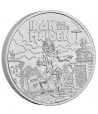 Moneda de niquel 5 Libras Inglaterra 2025 Iron Maiden.  - 1