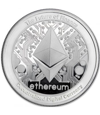 Moneda de plata 2 Dollars Niue 2025 Ethereum  - 1