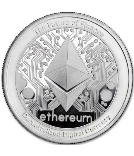 Moneda de plata 2 Dollars Niue 2025 Ethereum  - 1