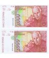 Billete de España 2000 Pesetas 1992. EBC. Pareja.  - 1