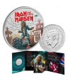 Moneda de niquel 5 Libras Inglaterra 2025 Iron Maiden. Color - 3 Moneda de niquel 5 Libras Inglaterra 2025 Iron Maiden. Color - 3