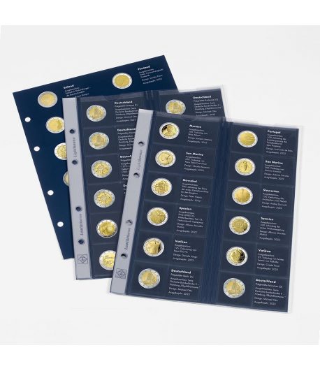 LEUCHTTURM Suplemento 2023 álbum OPTIMA 2 euros - 1 LEUCHTTURM Suplemento 2023 álbum OPTIMA 2 euros - 1