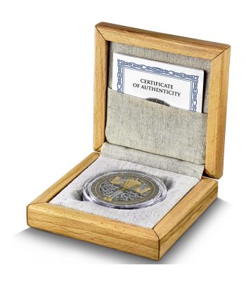 Moneda de Plata 10 Mark Alemania 2025 Martillo Thor. 2 onzas  - 3