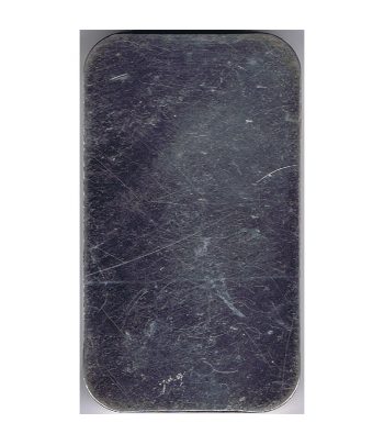 Lingote de 100 gramos de plata pura.  - 2