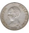 Moneda de España 2 Pesetas Plata 1892 *92 Alfonso XIII PG M.  - 1
